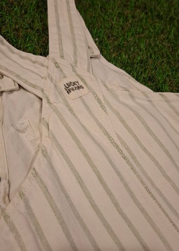 Zara Çizgili Salopet - Görsel 6