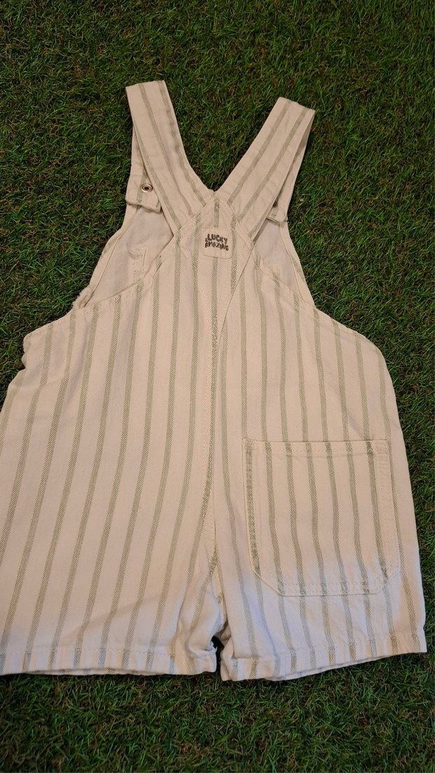 Zara Çizgili Salopet - Görsel 5