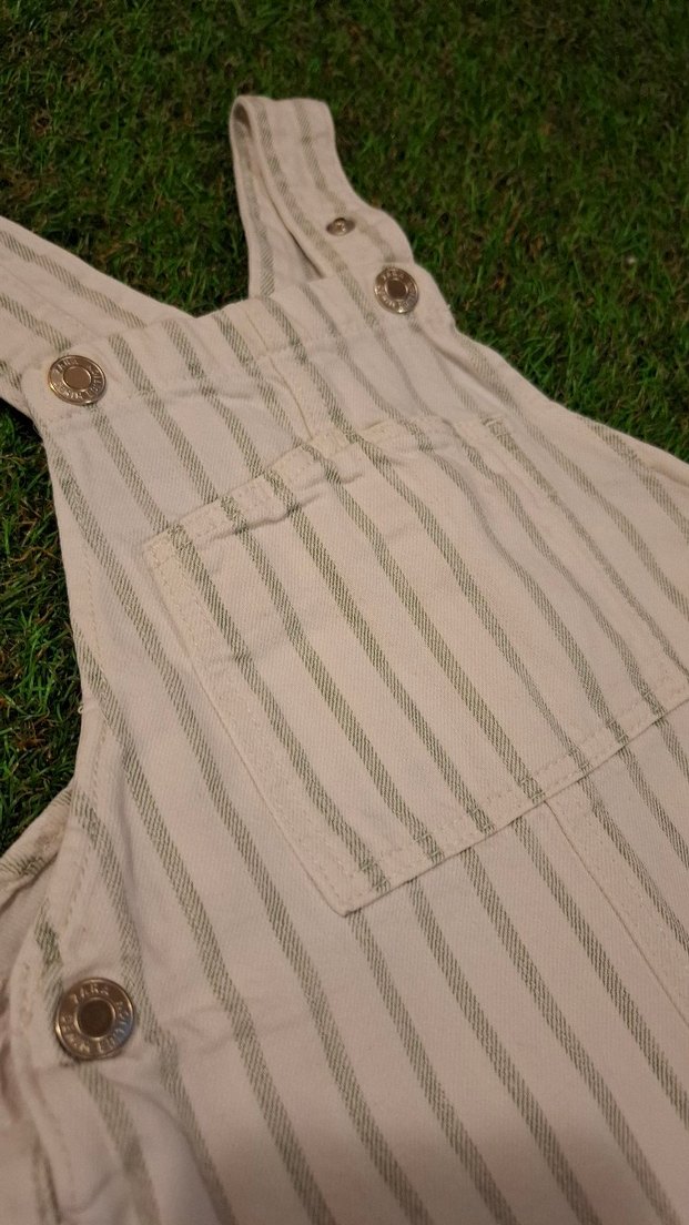 Zara Çizgili Salopet - Görsel 2