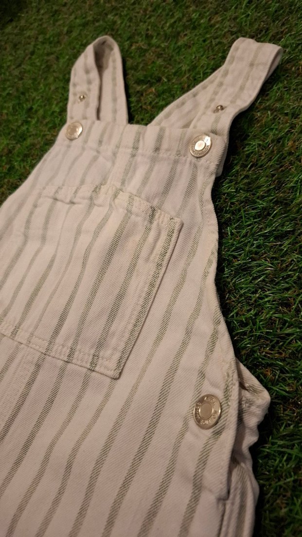 Zara Çizgili Salopet - Görsel 3