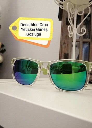 Decathlon Orao Aynalı camlı yeşil erkek /kadın/ unisex güneş göz