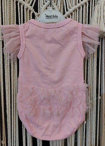 Kız Bebek Pembe Tütülü Zıbın  - Görsel 5