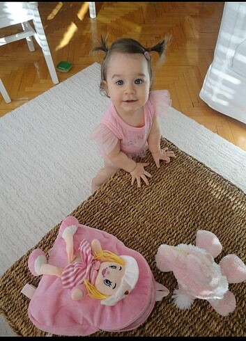 Kız Bebek Pembe Tütülü Zıbın  - Görsel 7