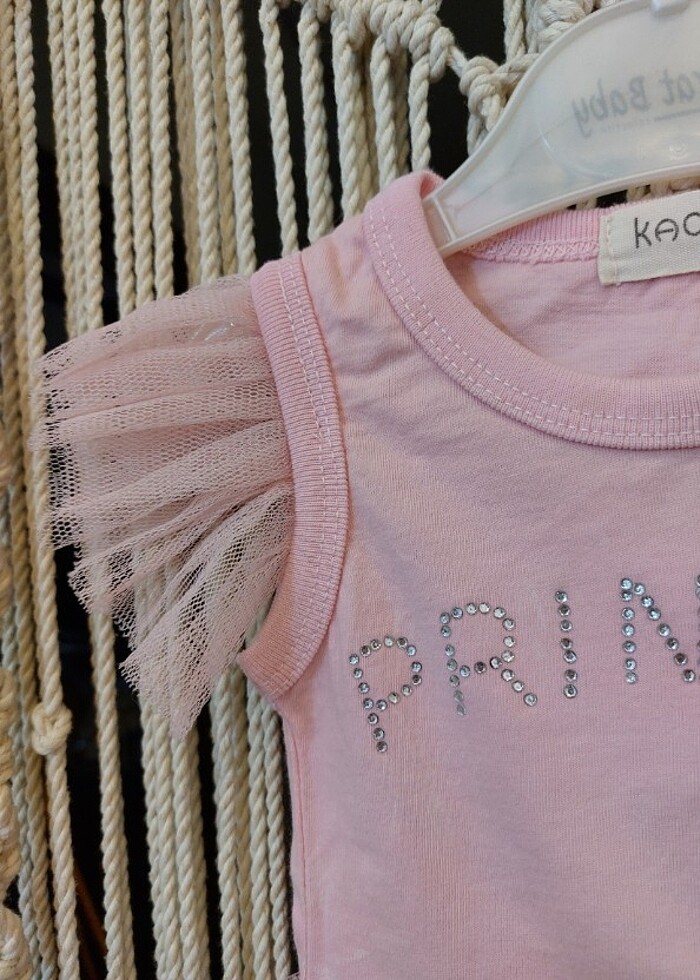 Kız Bebek Pembe Tütülü Zıbın  - Görsel 4