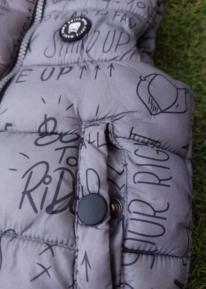 Mango 6/9 Ay Şisme Yelek  - Görsel 3