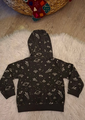 Carter's Erkek Çocuk Kapüşonlu Polar Sweatshirt 18 Ay - Görsel 4