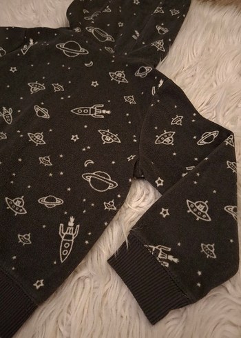 Carter's Erkek Çocuk Kapüşonlu Polar Sweatshirt 18 Ay - Görsel 6