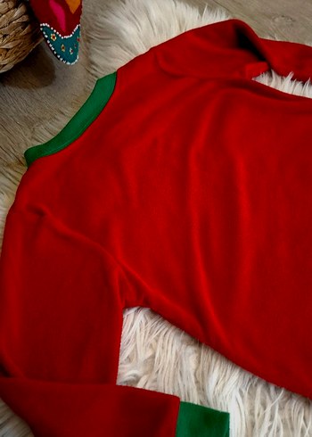 Carter's Kırmızı Polar Çocuk Tulum - Görsel 5