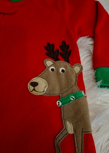 Carter's Kırmızı Polar Çocuk Tulum - Görsel 2