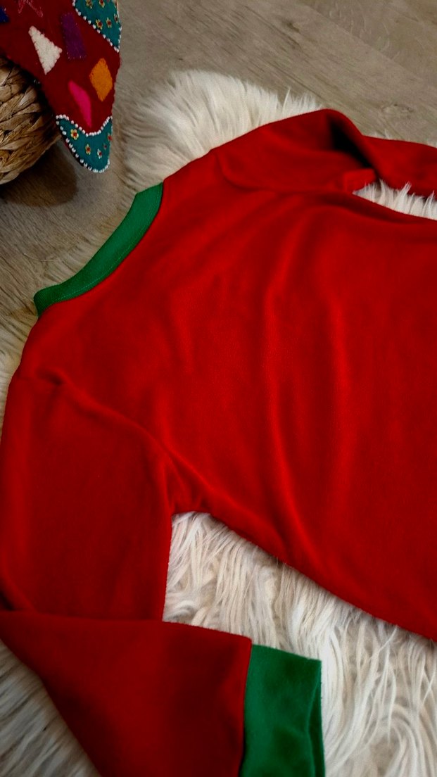 Carter's Kırmızı Polar Çocuk Tulum - Görsel 5