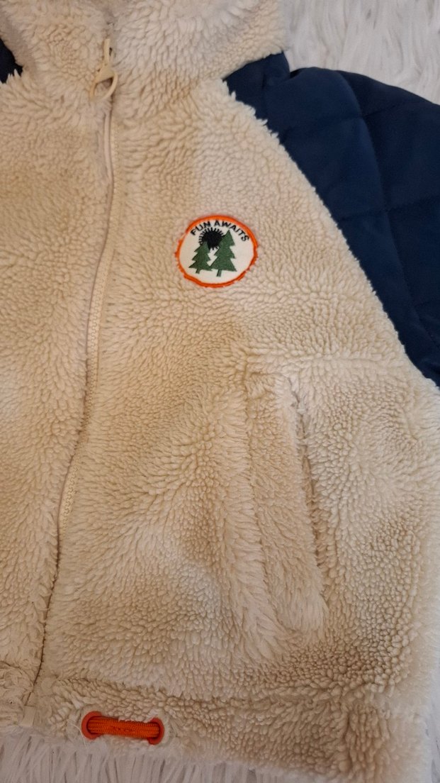 Zara Çocuk Peluş Mont - Görsel 3