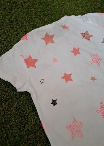 Zara Kız Çocuk Yıldızlı Tshirt - Görsel 7