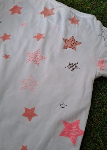 Zara Kız Çocuk Yıldızlı Tshirt - Görsel 8