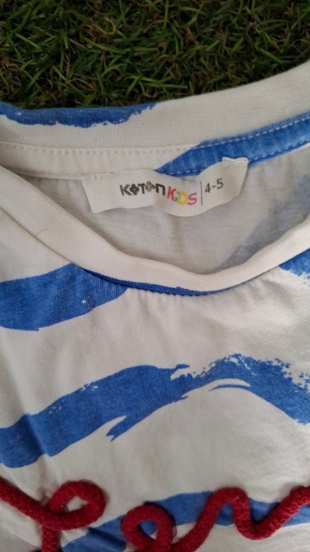 Koton Kiz Çocuk 4/5 Yaş Tshirt - Görsel 5