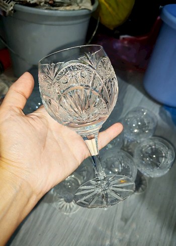 Madame Coco Kristal Detaylı Kadehler