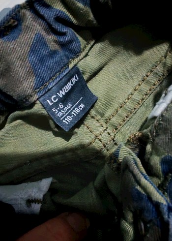 Erkek Çocuk Kamuflaj Bol Kesim Şort - Görsel 11