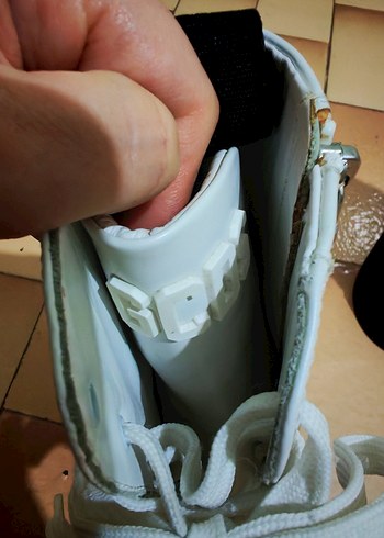 Beyaz Platform Topuklu Kadın Bot - Görsel 5