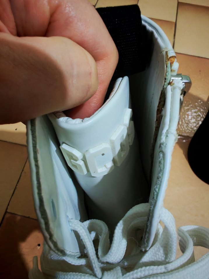 Beyaz Platform Topuklu Kadın Bot - Görsel 5