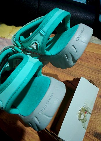 Mavi Erkek Çocuk Cırtlı Rahat Sandalet - Görsel 3