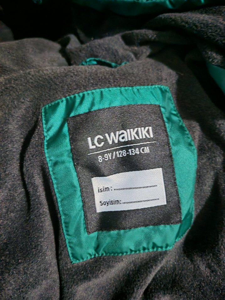 Yeşil Çocuk Montu - Görsel 4