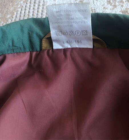 Vintage Çok Renkli Taba Mont - Görsel 7