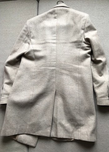 Bej Rengi Erkek Kaşe Kaban - Görsel 6