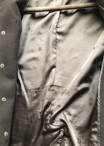 Kiğılı Dik Yaka Erkek Kaşe Kaban - Görsel 2