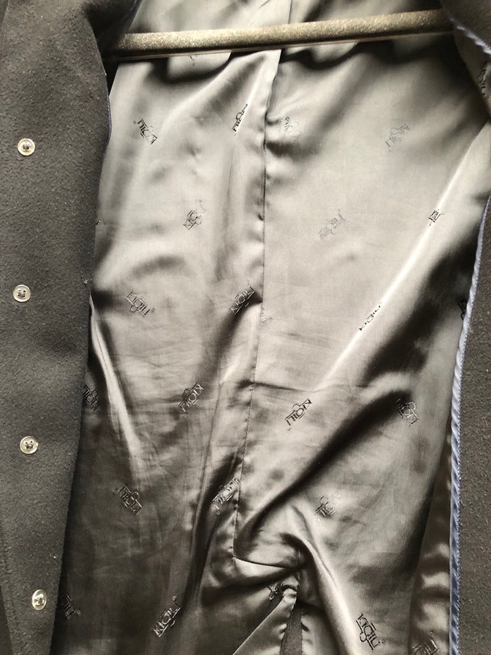 Kiğılı Dik Yaka Erkek Kaşe Kaban - Görsel 2