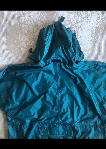 Vintage Oversize Yağmurluk - Görsel 9