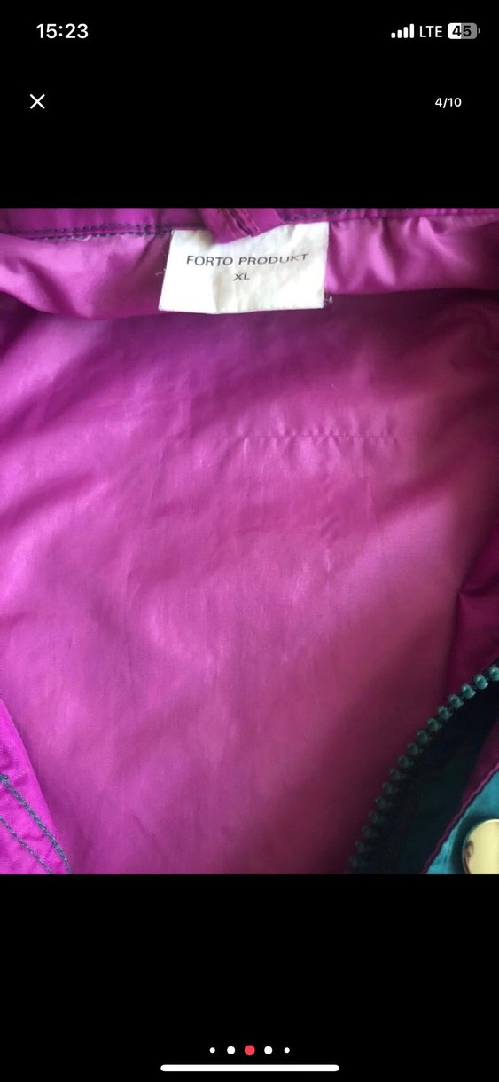 Vintage Oversize Yağmurluk - Görsel 3