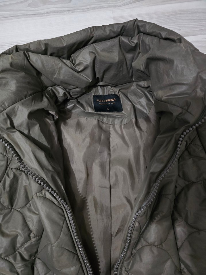 Kadın Kahverengi Kapitone Mont - Görsel 5