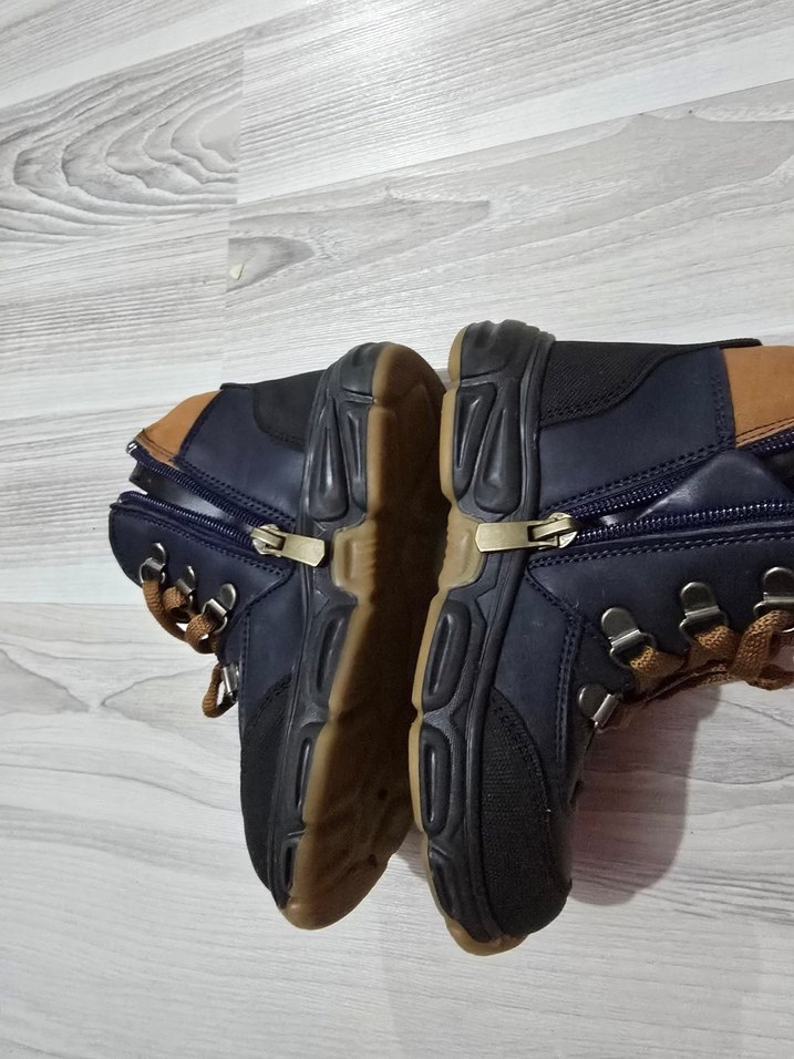 Kahverengi Kemerli Erkek Çocuk Lastik Bot - Görsel 2