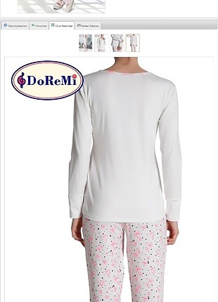 l Beden Doremi pijama takımı