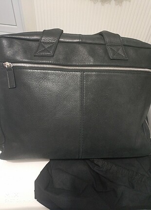  Beden siyah Renk Beymen laptop ve evrak çantası deri sıfır etiketli 