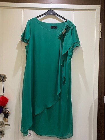 Büyük beden sifon elbise