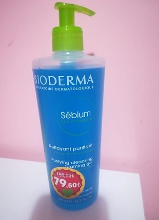Bioderma yağlı ciltler için temizleme jeli