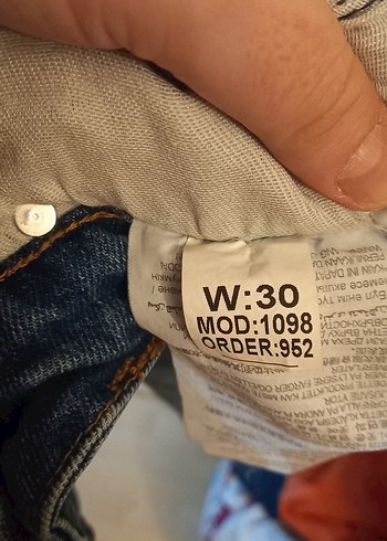 30 Beden lacivert Renk Zara Erkek Kot Şort
