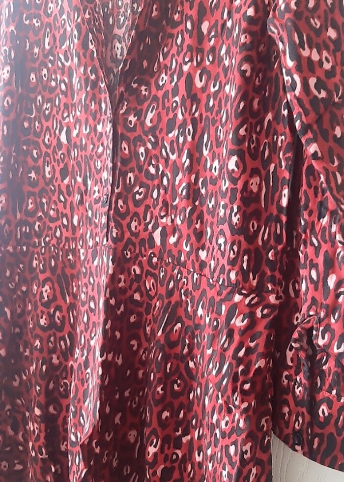 Gömlek elbise - Görsel 4