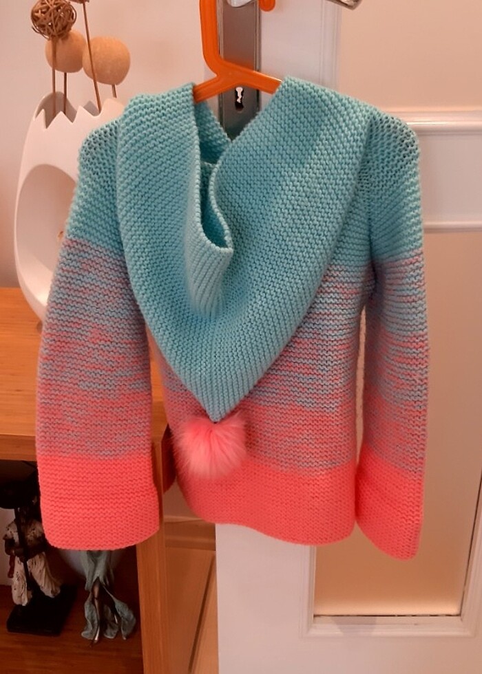 örme ceket - Görsel 4