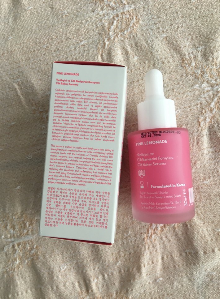 EighthColor Pembe Limonata Kadın Serumu - Görsel 4