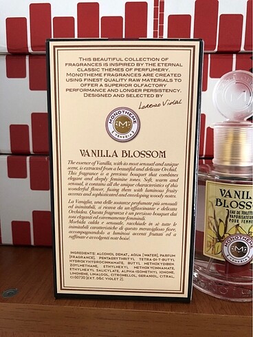 Diğer Monotheme Vanilla Blossom 100 ml