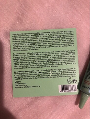 Diğer Erborian cc red correct