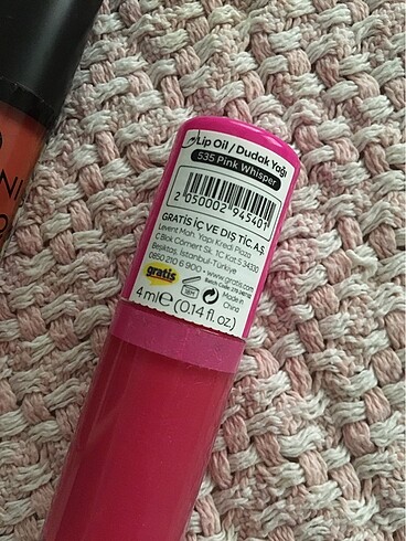 Beden Lip oil lip gloss