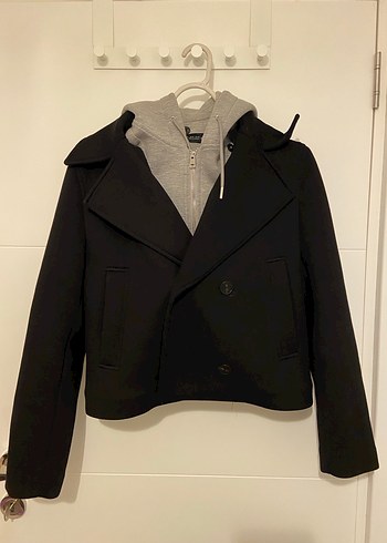 Zara Siyah Kadın Midi Ceket