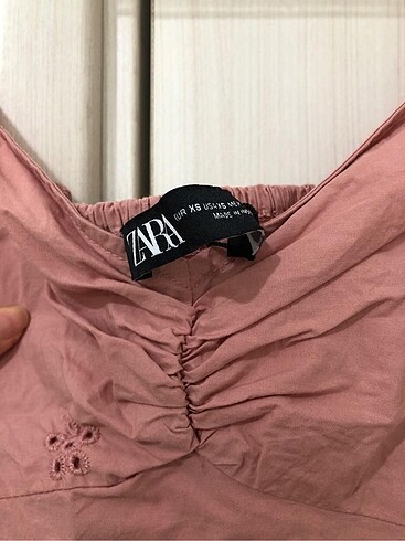 xs Beden Zara fisto elbise