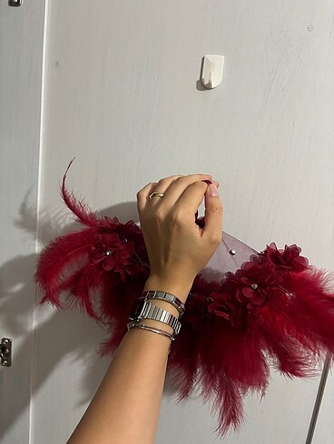  Beden bordo Renk Kına Mendili