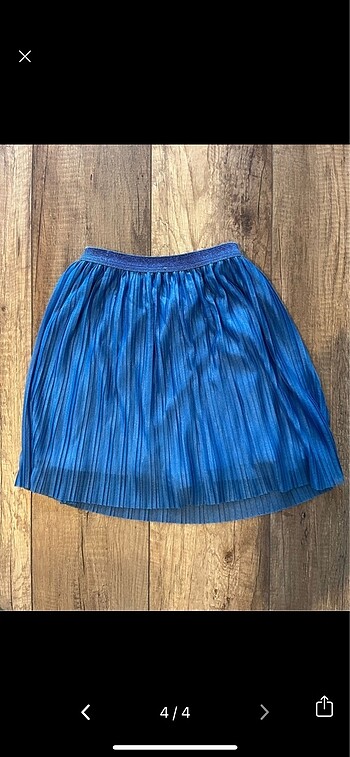 10 Yaş Beden mavi Renk Koton Kids 9-10 yaş etek