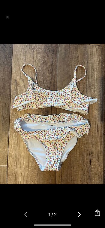 Zara 9-10 yaş bikini takımı
