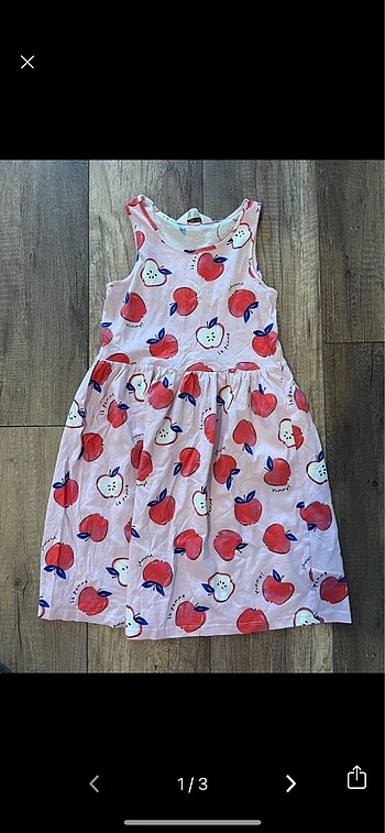 H&M 8-10 yaş yazlık elbise