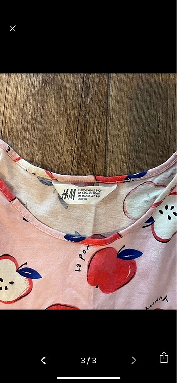 10 Yaş Beden H&M 8-10 yaş yazlık elbise